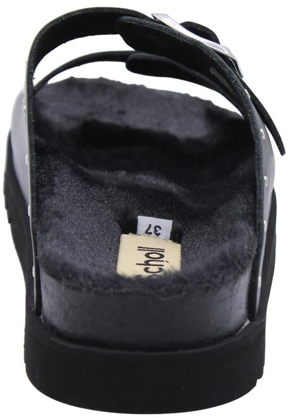 Scholl Slipper Black Zwart