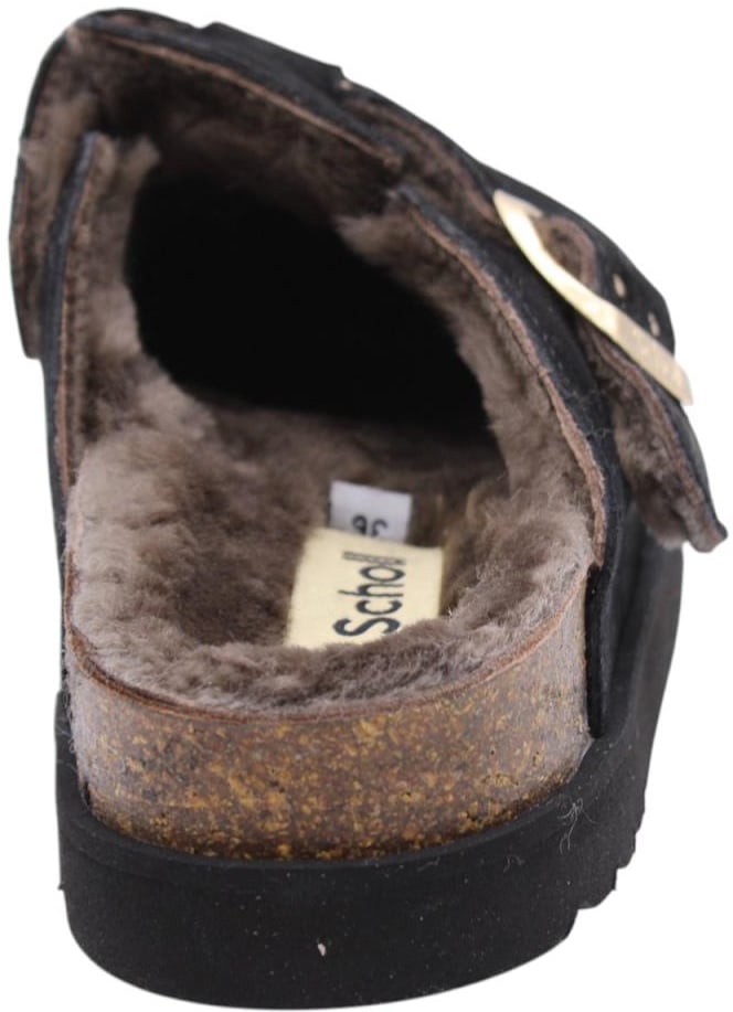 Scholl Slipper Black Zwart