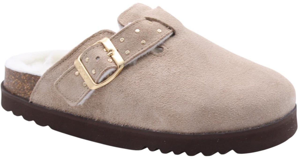 Scholl Slipper Taupe Taupe