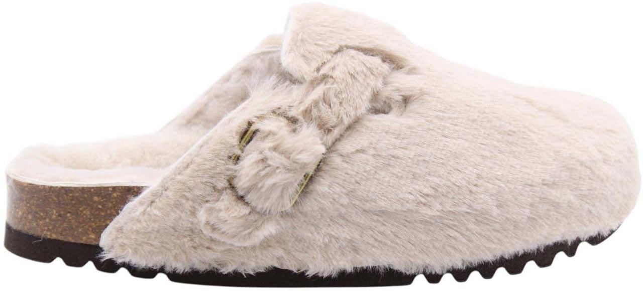 Scholl Slipper White Wit