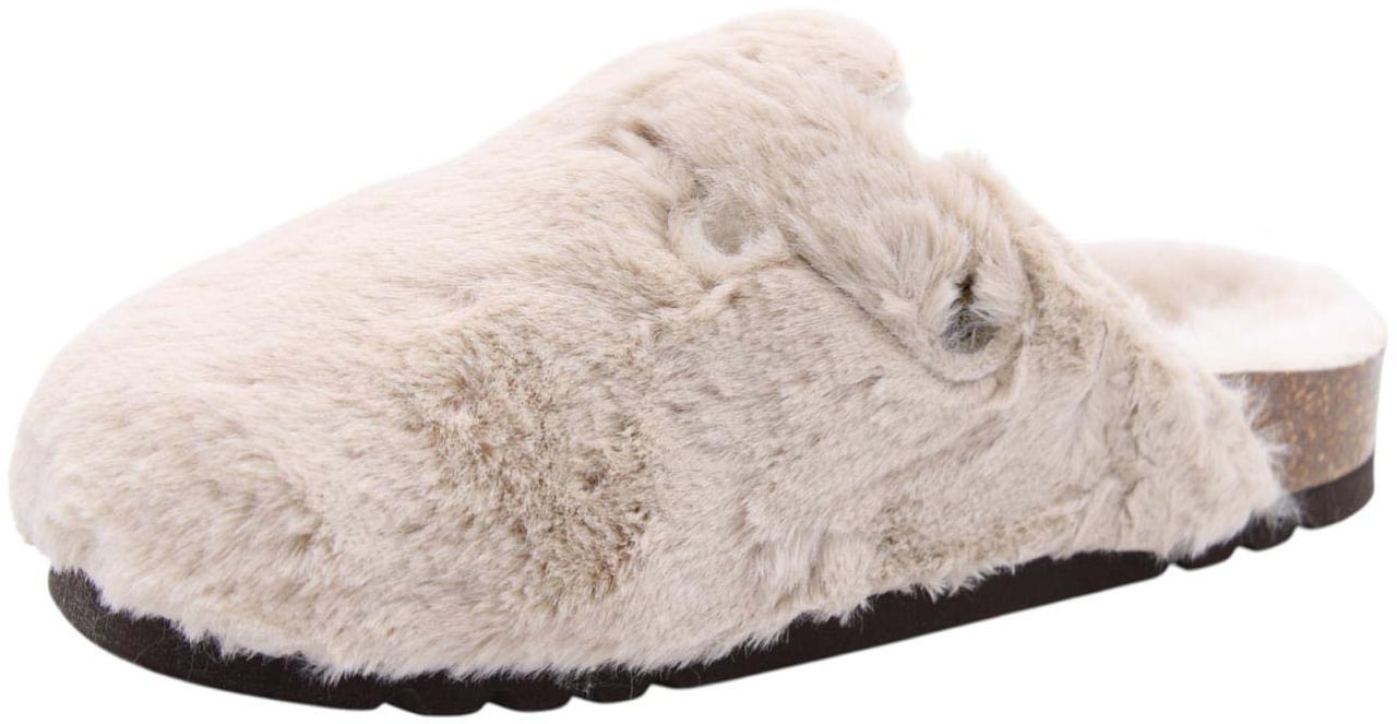 Scholl Slipper White Wit