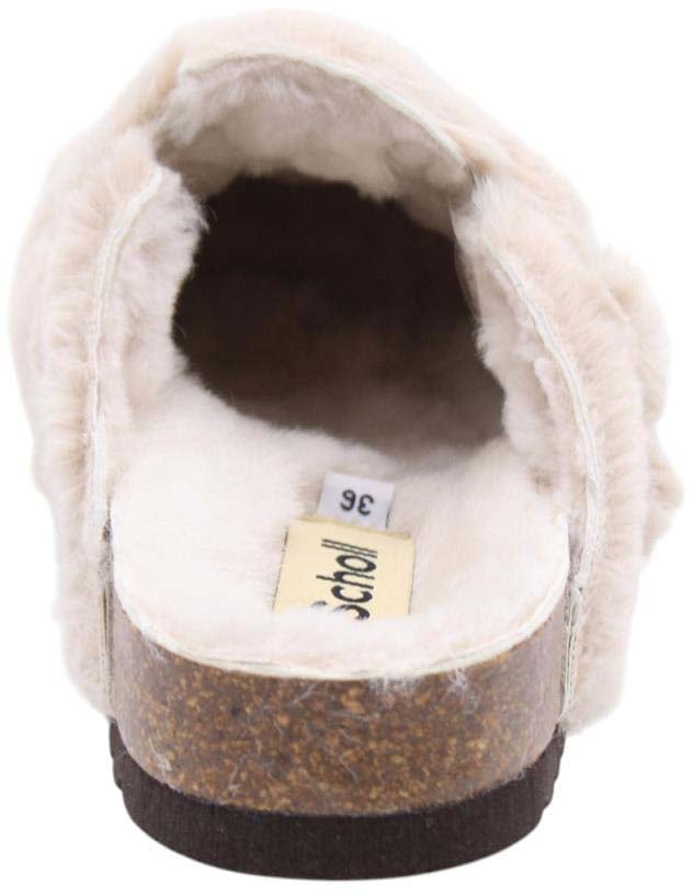 Scholl Slipper White Wit