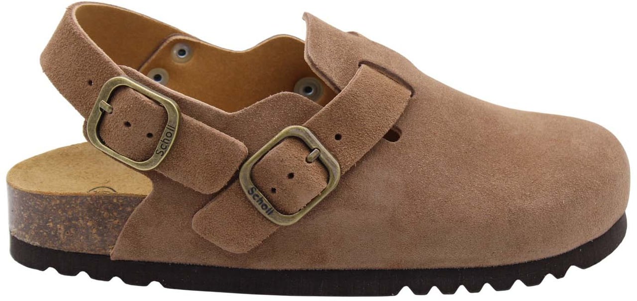 Scholl Slipper Taupe Taupe