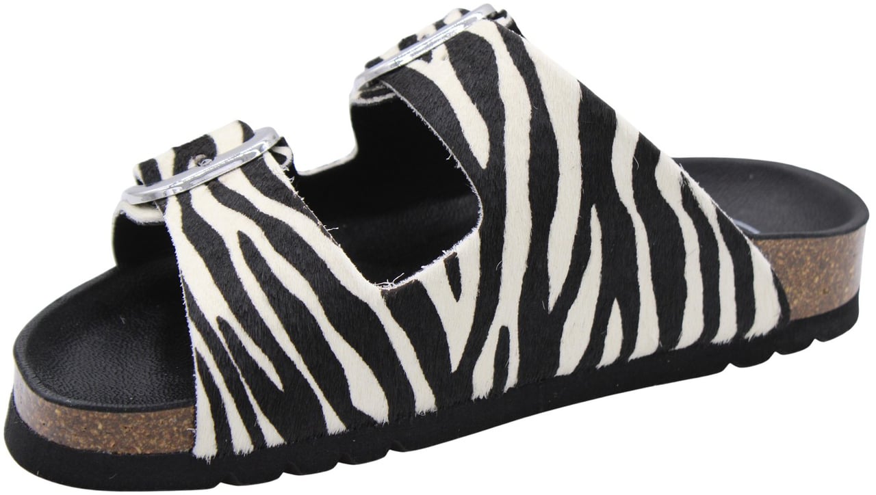 Scholl Slipper White Wit