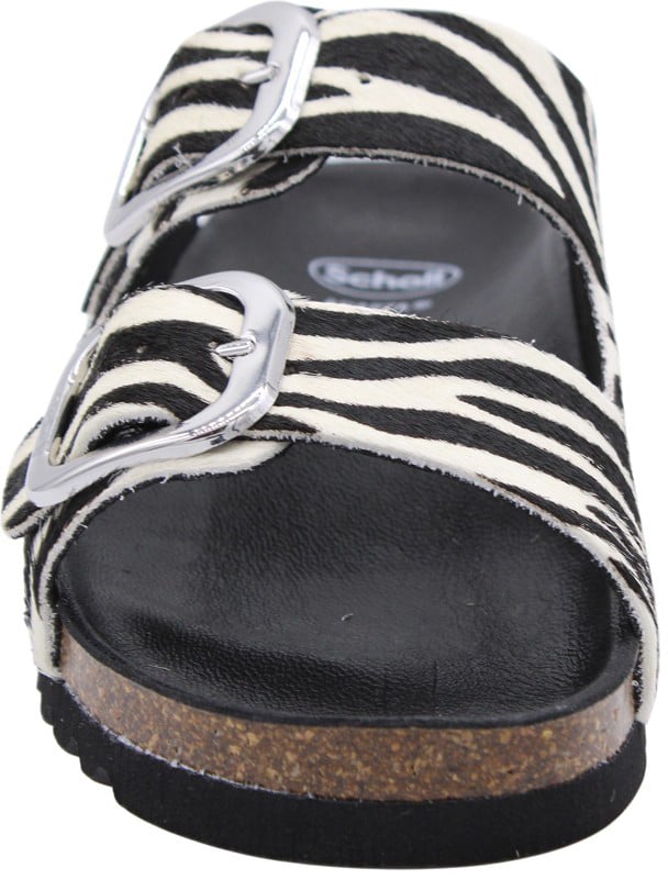 Scholl Slipper White Wit