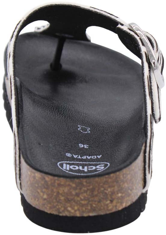 Scholl Teenslipper White Wit