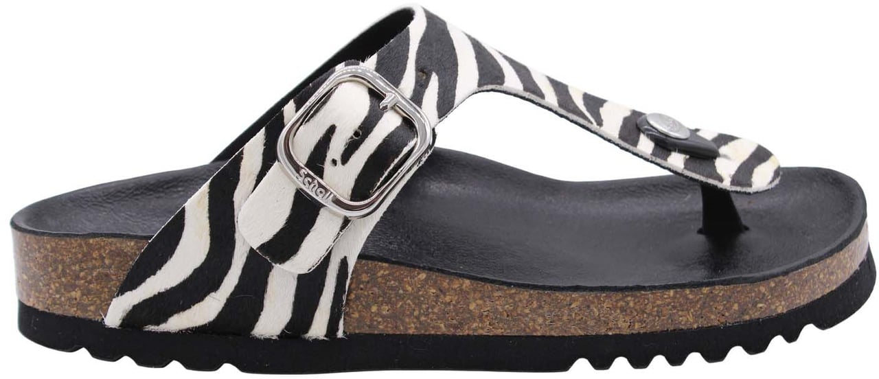 Scholl Teenslipper White Wit