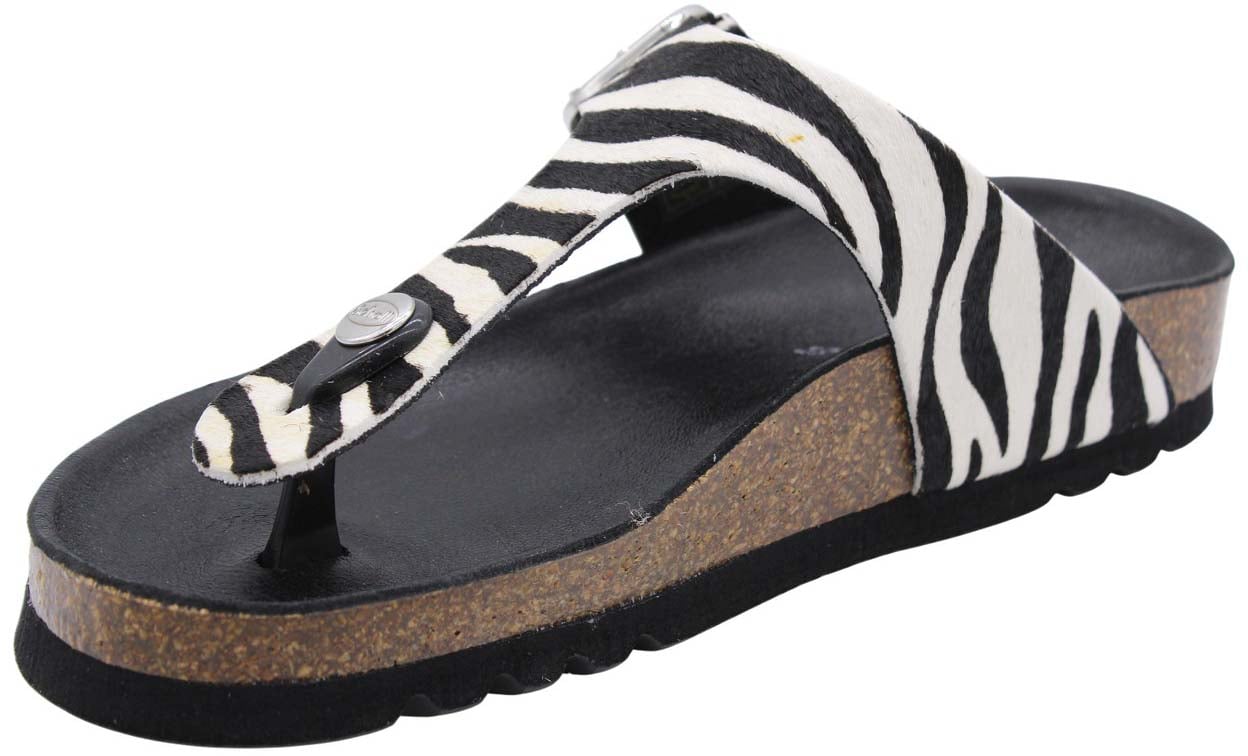 Scholl Teenslipper White Wit