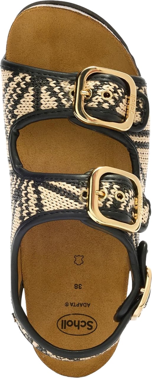Scholl Dames Noelle Backstrap Zwart
