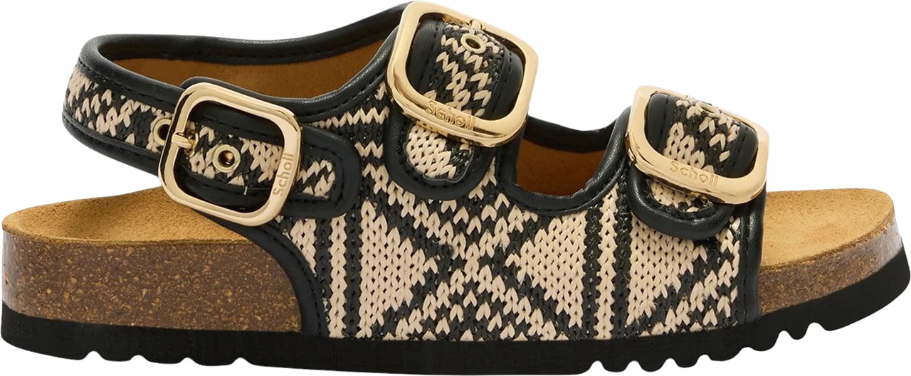 Scholl Sandals Avorio Zwart