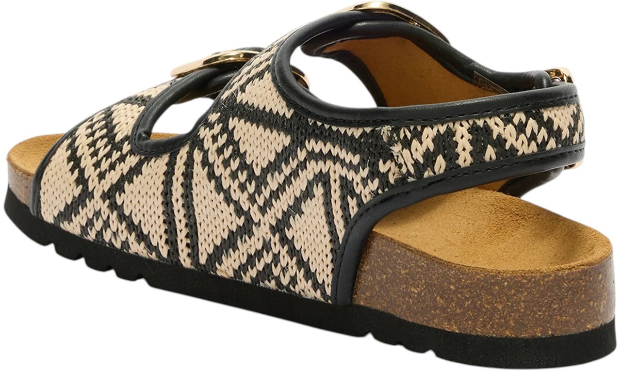 Scholl Sandals Avorio Zwart