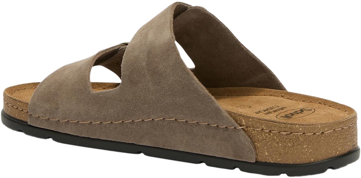 Scholl Heren Bora 2 Buckles Man Grijs