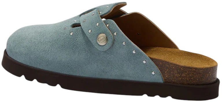 Scholl Sandals Denim Blauw