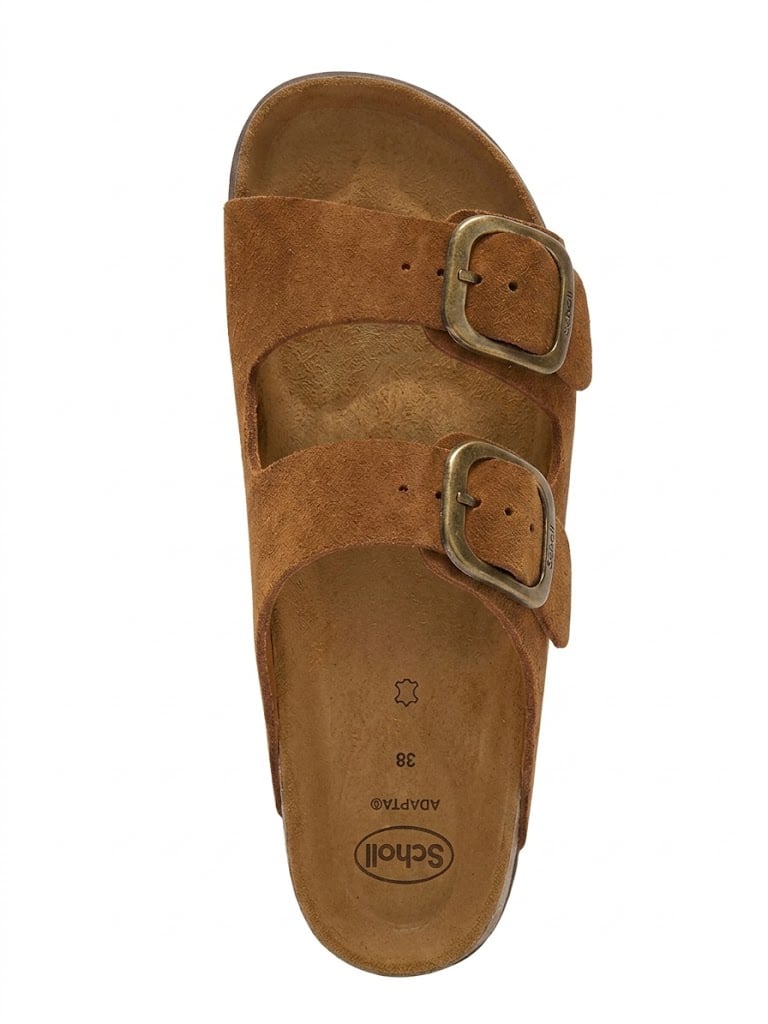 Scholl Sandals Taupe Taupe