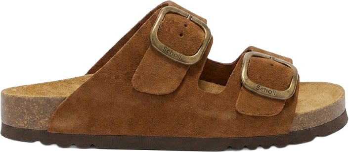 Scholl Sandals Taupe Taupe