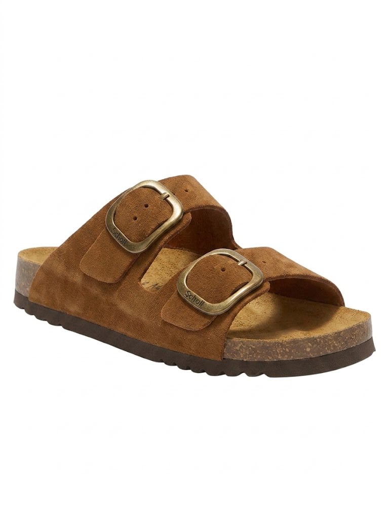Scholl Sandals Taupe Taupe