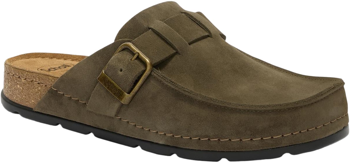 Scholl Heren Bora Moccasin Man Groen