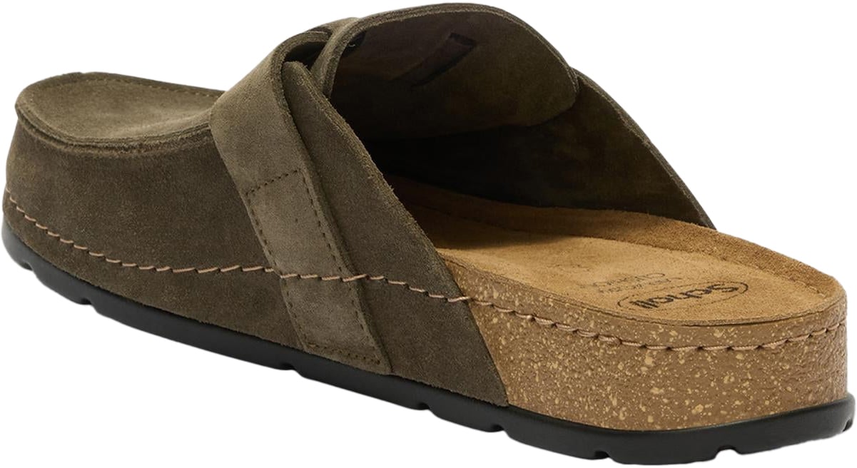 Scholl Heren Bora Moccasin Man Groen