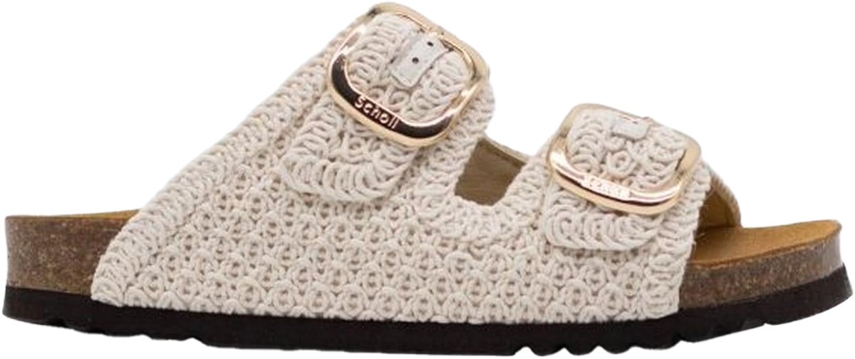 Scholl Dames Noelle Slipper Wit Wit
