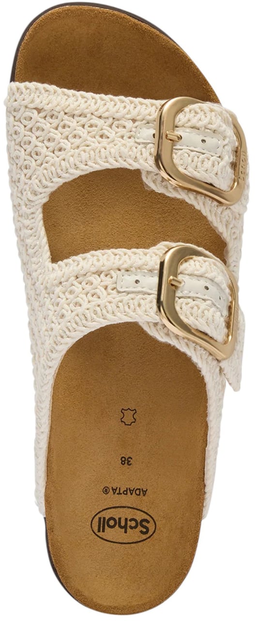 Scholl Sandals White Wit