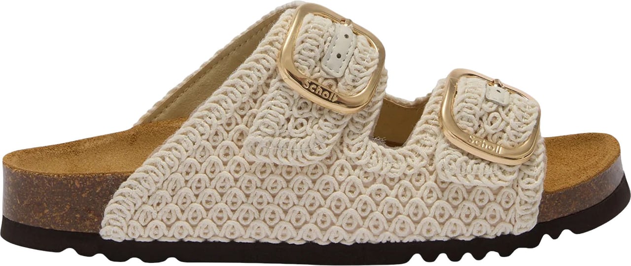Scholl Sandals White Wit