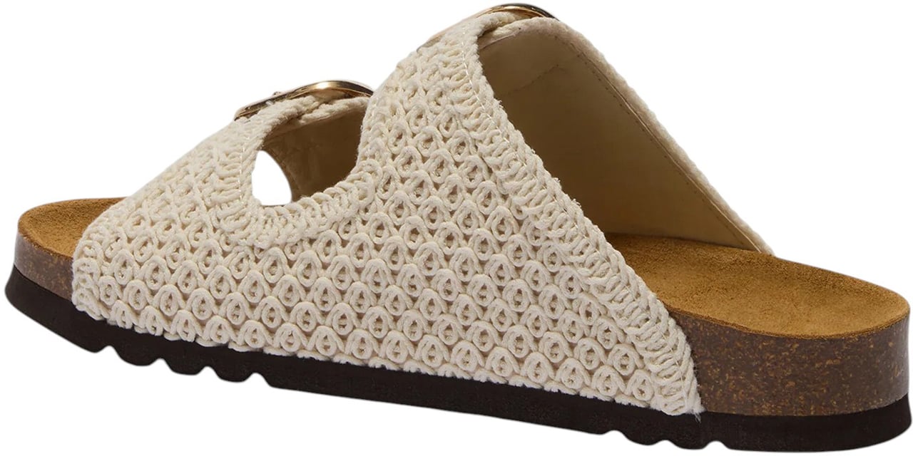 Scholl Sandals White Wit