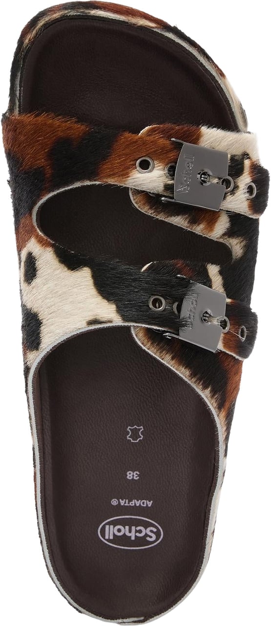 Scholl Dames Kim slippers Bruin
