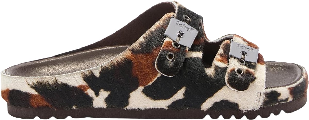 Scholl Dames Kim slippers Bruin