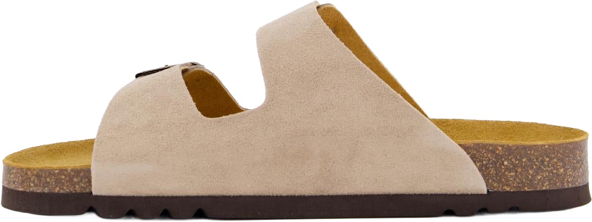 Scholl Heren Julien Slipper Beige/Grijs Beige