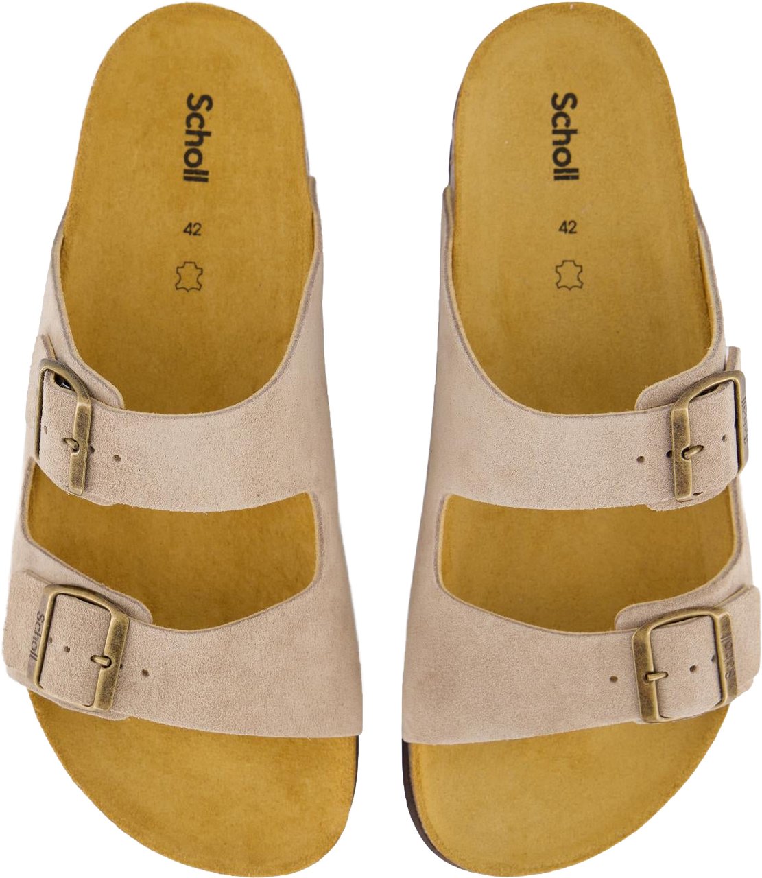 Scholl Heren Julien Slipper Beige/Grijs Beige