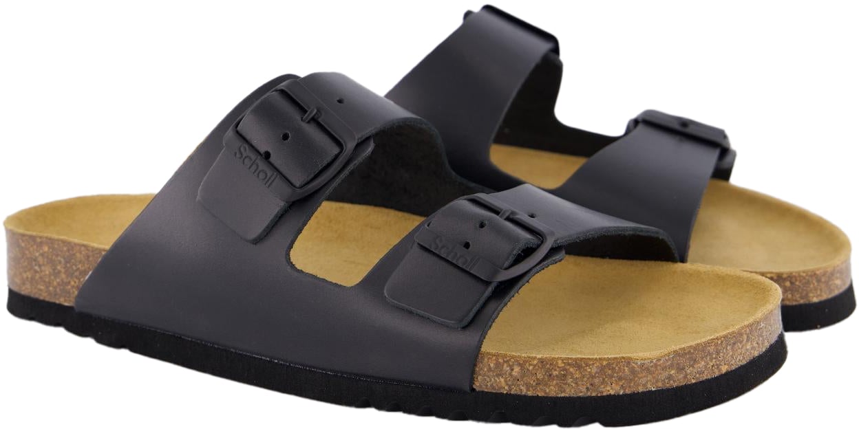 Scholl Heren Julien Slipper Black Zwart