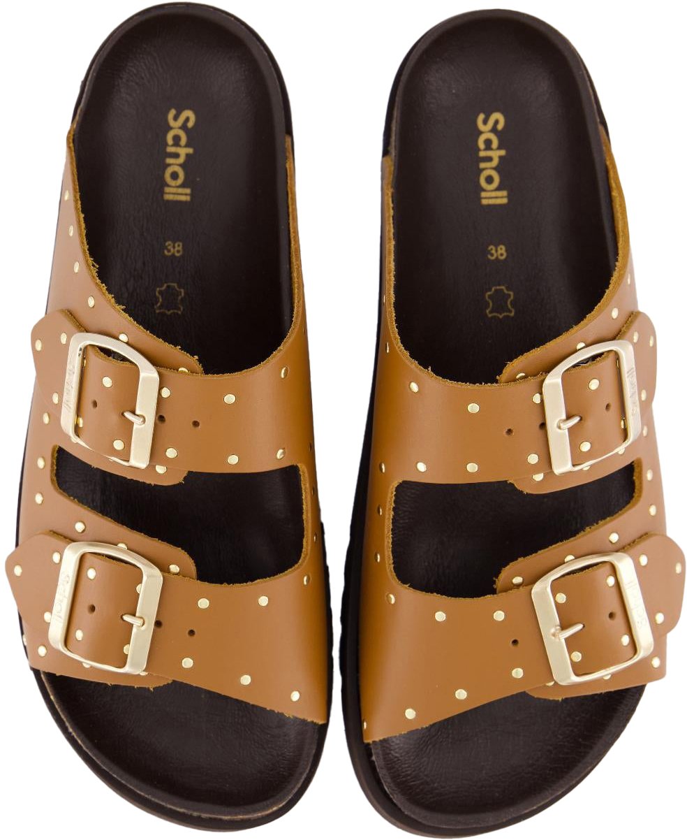 Scholl Dames beatriz Slipper Cognac Bruin