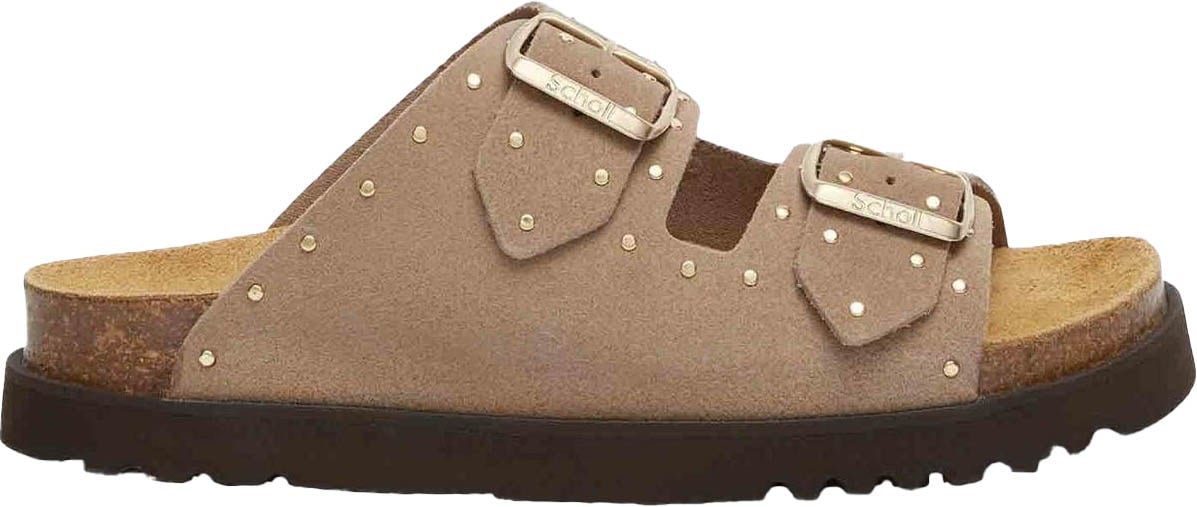 Scholl Dames Beatriz Slipper Dark Beige Beige