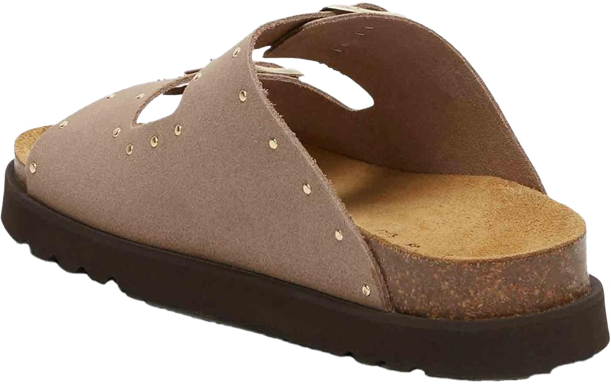 Scholl Dames Beatriz Slipper Dark Beige Beige