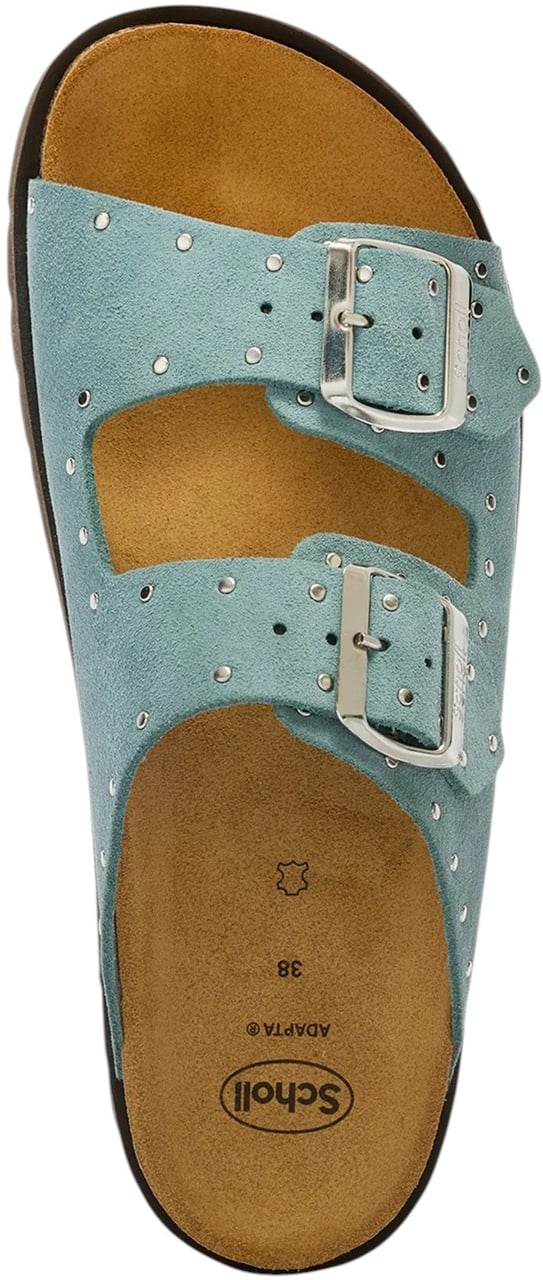 Scholl Sandals Denim Blauw