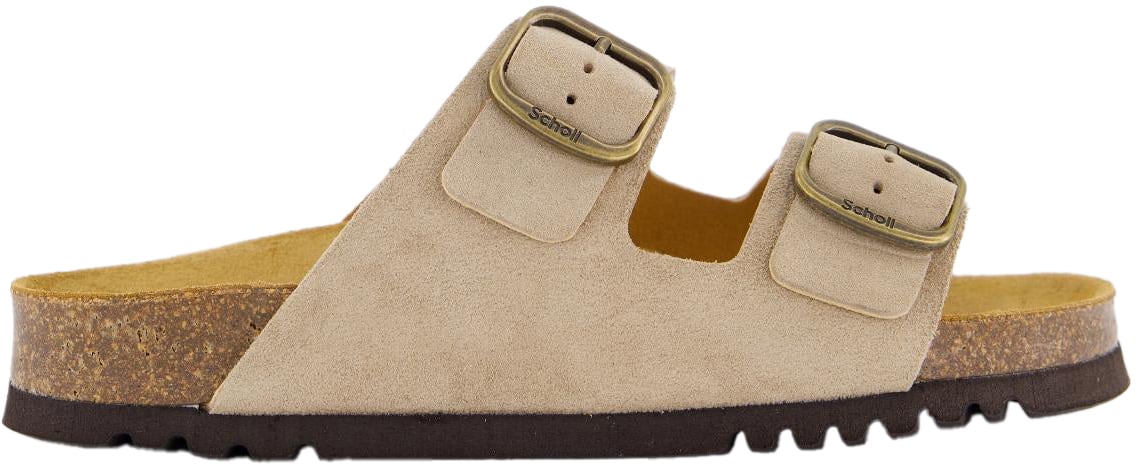 Scholl Dames Josephine Slipper Dark Beige Beige