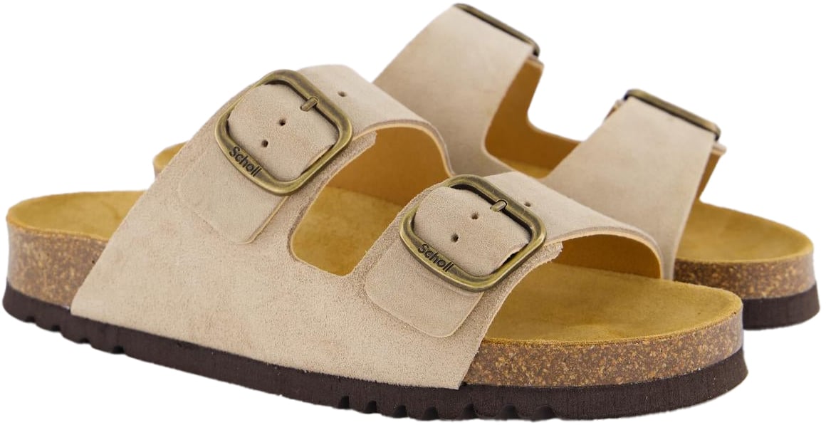 Scholl Dames Josephine Slipper Dark Beige Beige