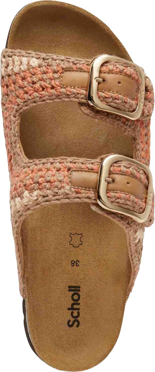 Scholl Scholl Footwear Noelle Cro Slippers Bruin F32248 Bruin