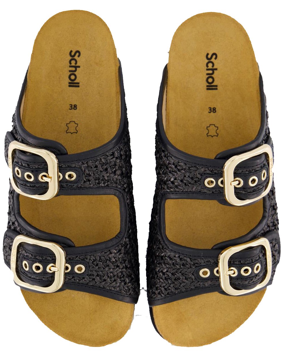 Scholl Dames Noelle Slipper Black Zwart