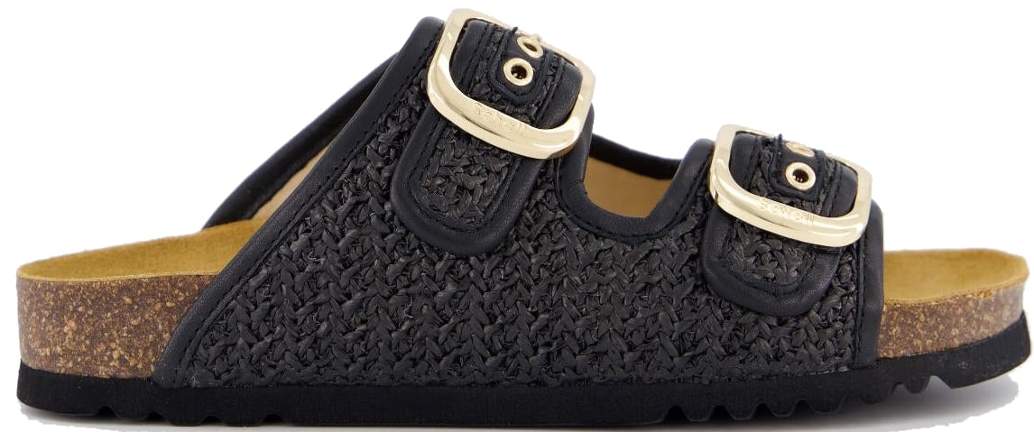 Scholl Dames Noelle Slipper Black Zwart