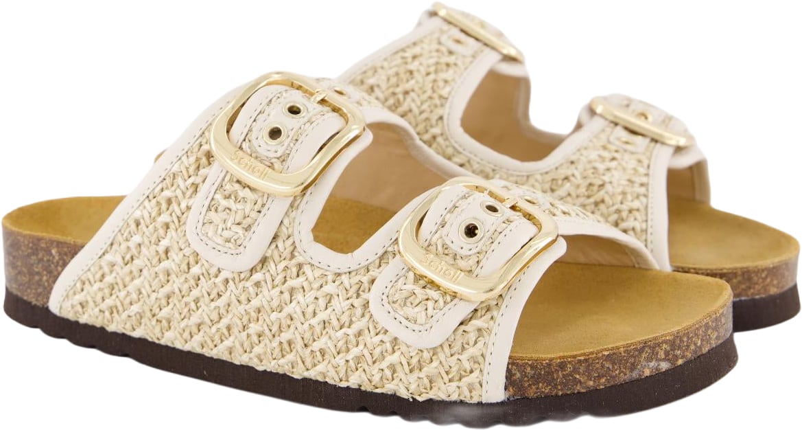 Scholl Dames Noelle Slipper Chalk Beige