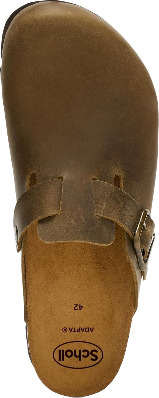 Scholl Heren Olivier slippers Bruin