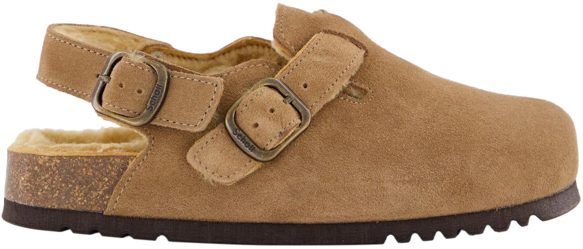 Scholl Dames Fae Backstrap Bruin