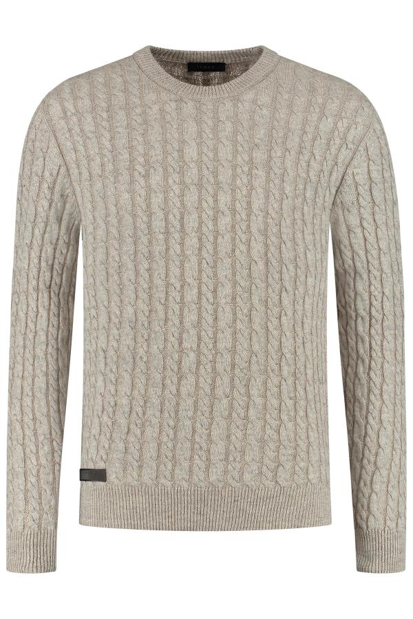 SEASE Cable Knit Vanise' Beige