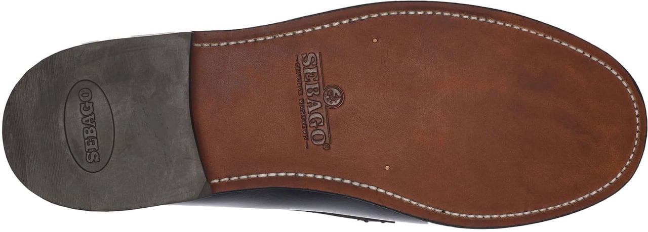 SEBAGO Black Classic Dan Loafer Zwart
