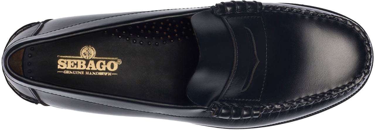 SEBAGO Black Classic Dan Loafer Zwart