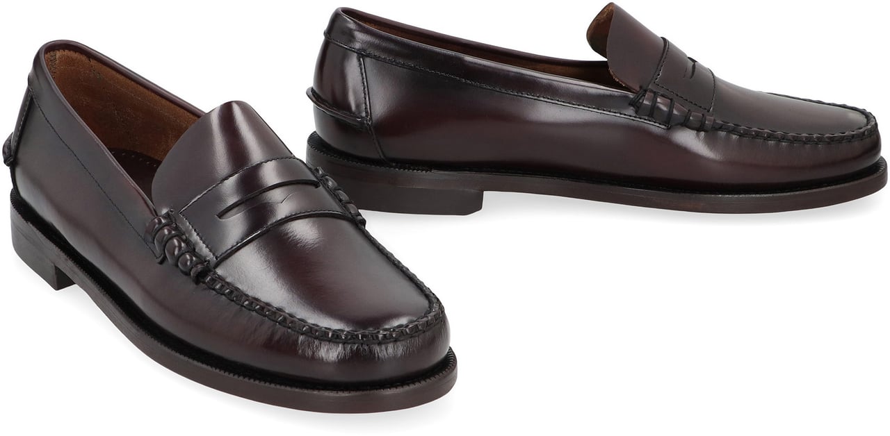 SEBAGO Dan's moccasins in leather Bruin
