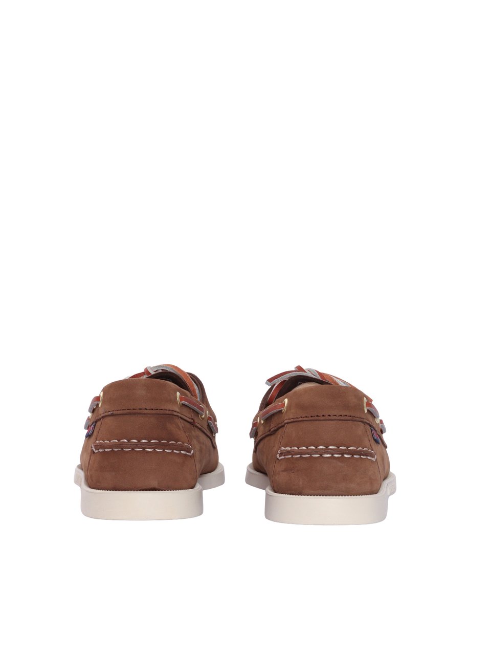 SEBAGO Brown Portland Nubuck Leather Moccasins Bruin