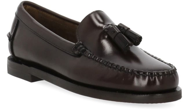 SEBAGO Flat Shoes Burgundy Maroon