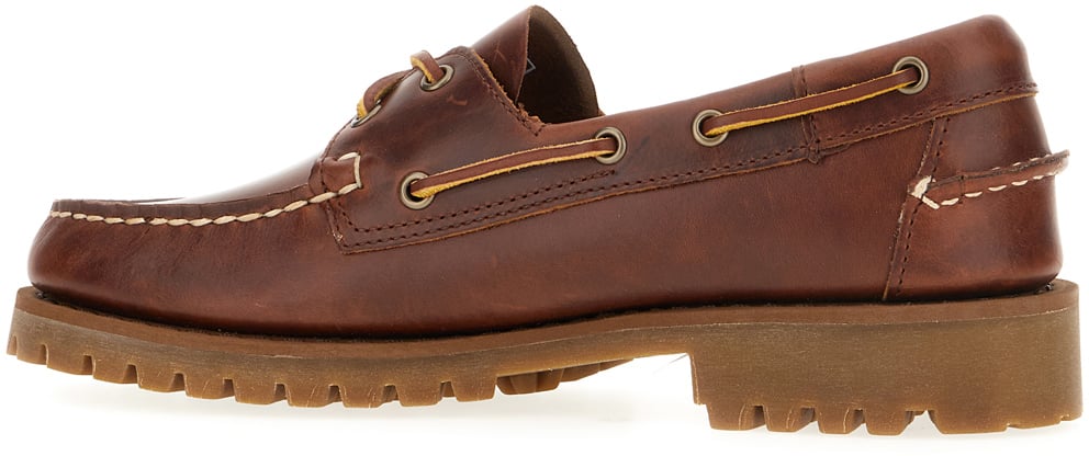 SEBAGO Sebago Brown leather Ranger loafers Bruin